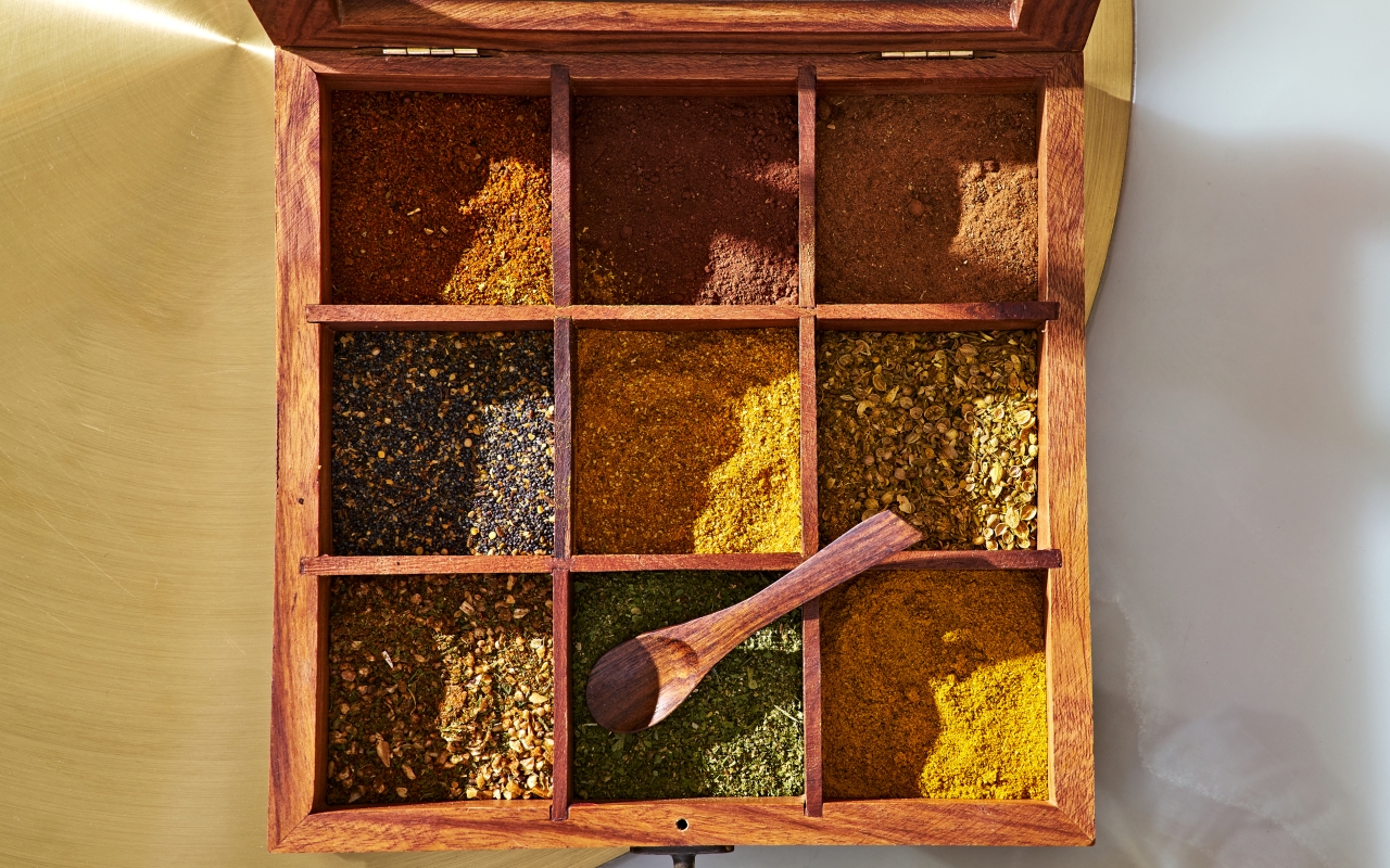 Collection of spices