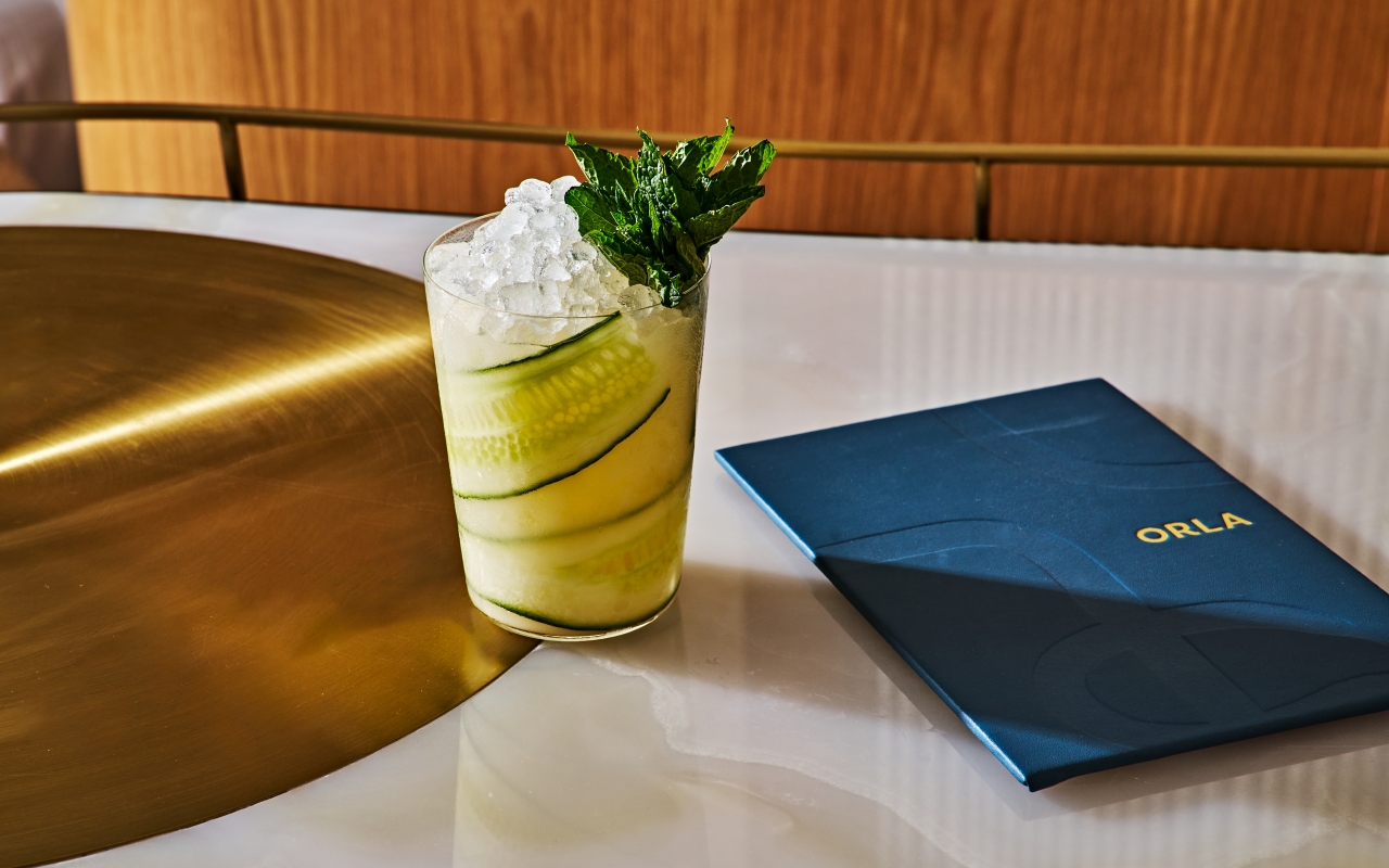 Honeydew cocktail