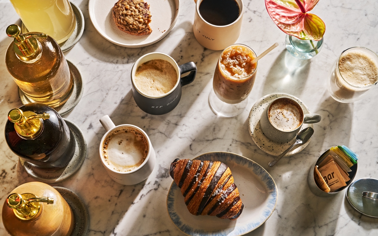 Sweet July menu options