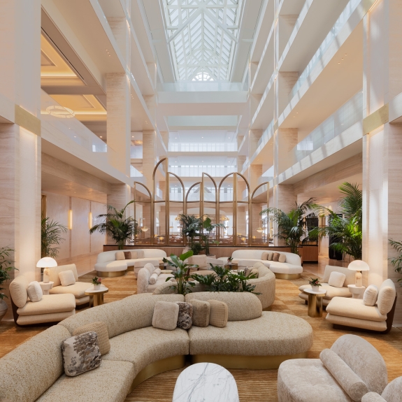 Hotel Lobby Regent Santa Monica