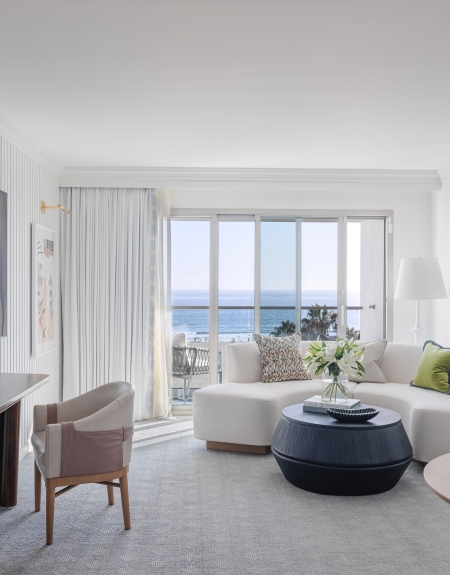 Regent Santa Monica Beach Oceanview Corner Suite