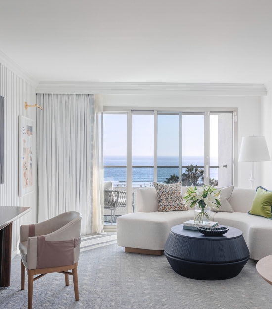 Regent Santa Monica Beach Oceanview Corner Suite