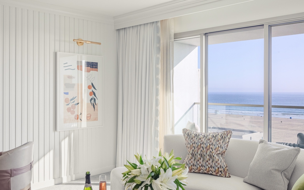 Regent Santa Monica Beach Oceanview Corner Suite