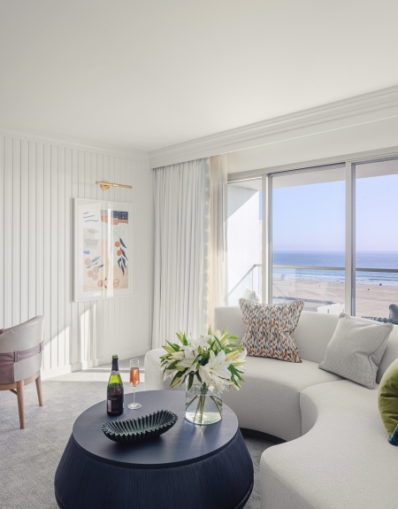 Regent Santa Monica Beach Oceanview Corner Suite