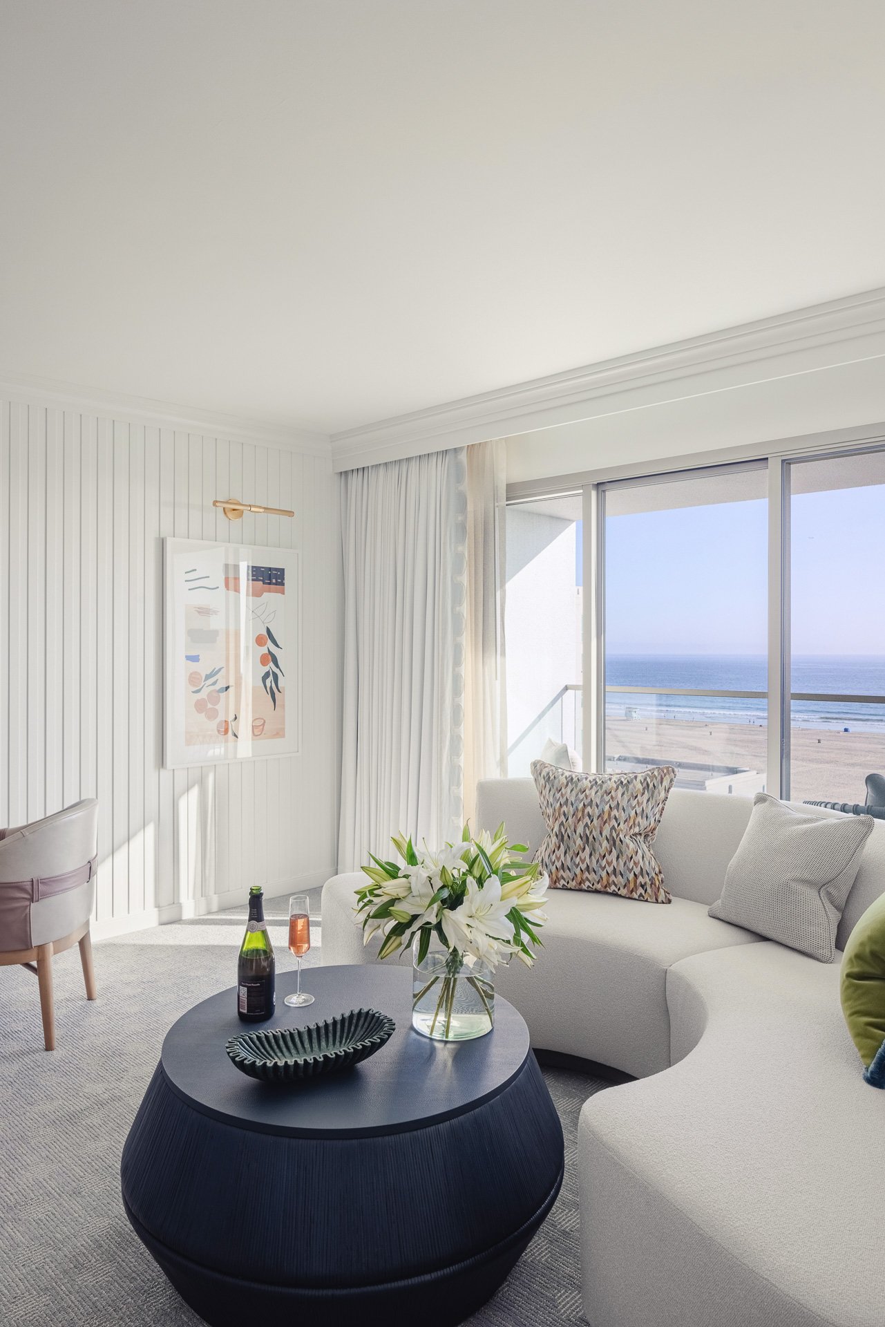 Regent Santa Monica Beach Oceanview Corner Suite