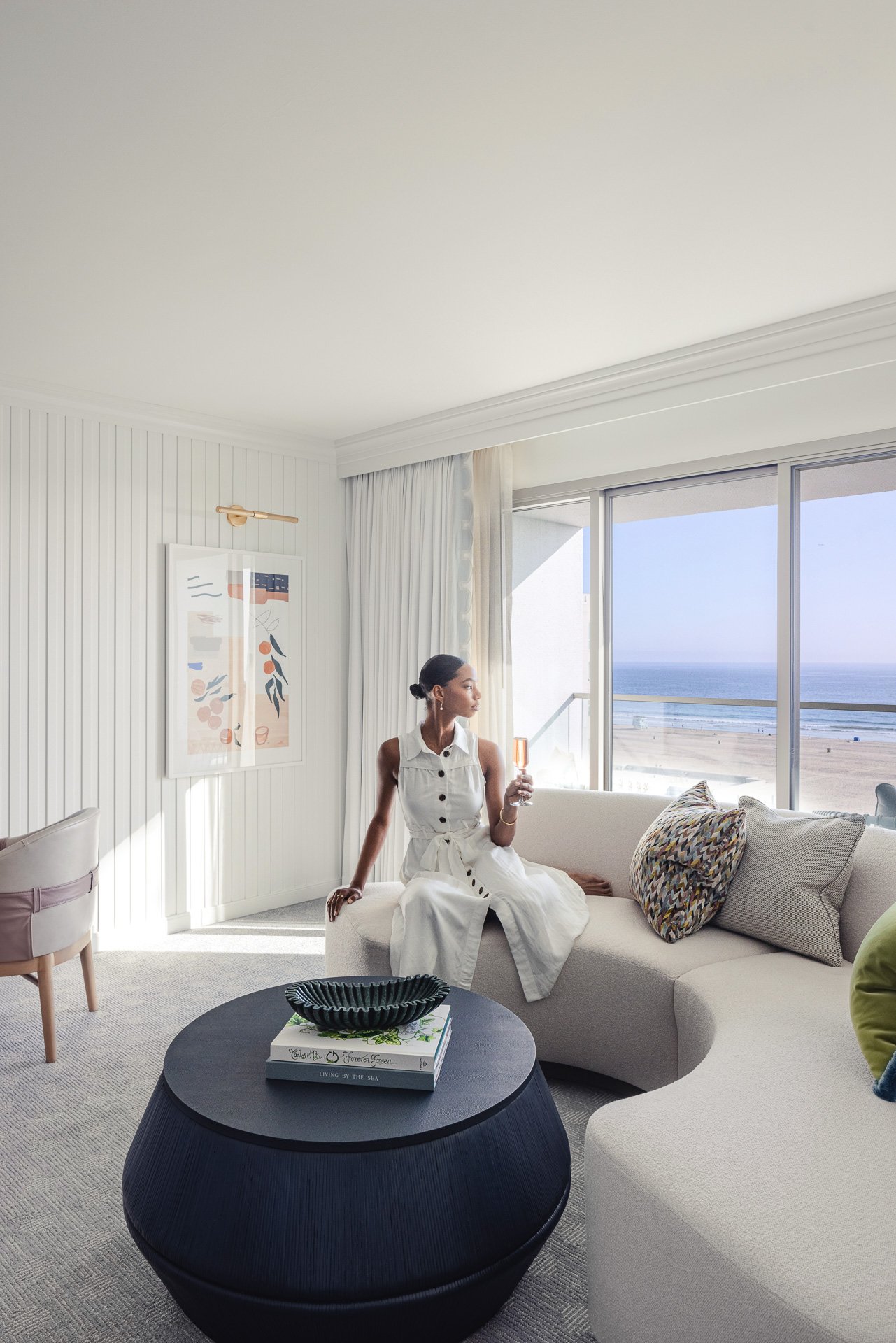 Regent Santa Monica Beach Oceanview Corner Suite