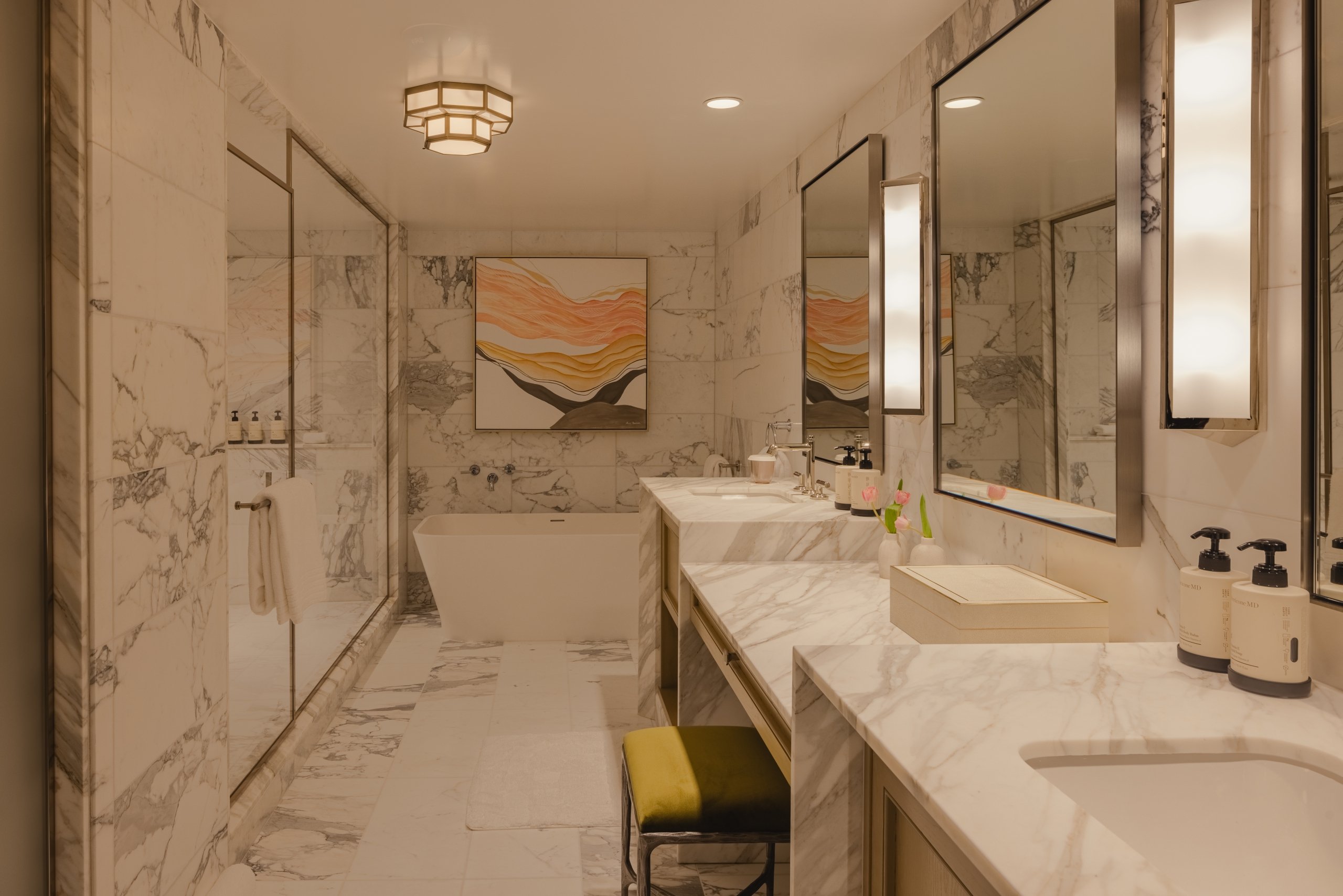 Regent Santa Monica Suite Bathroom