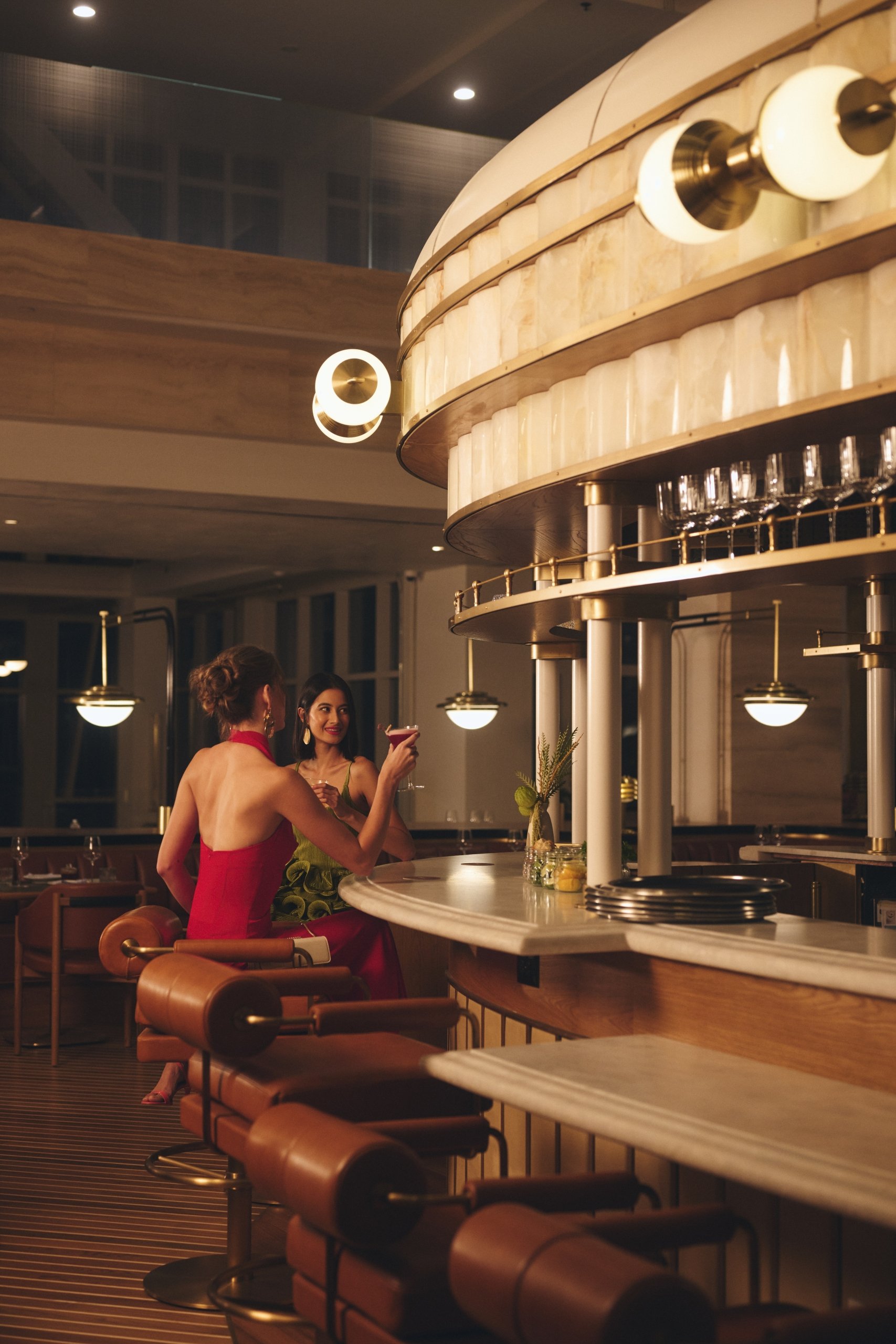 Women having drinks at Orla Bar