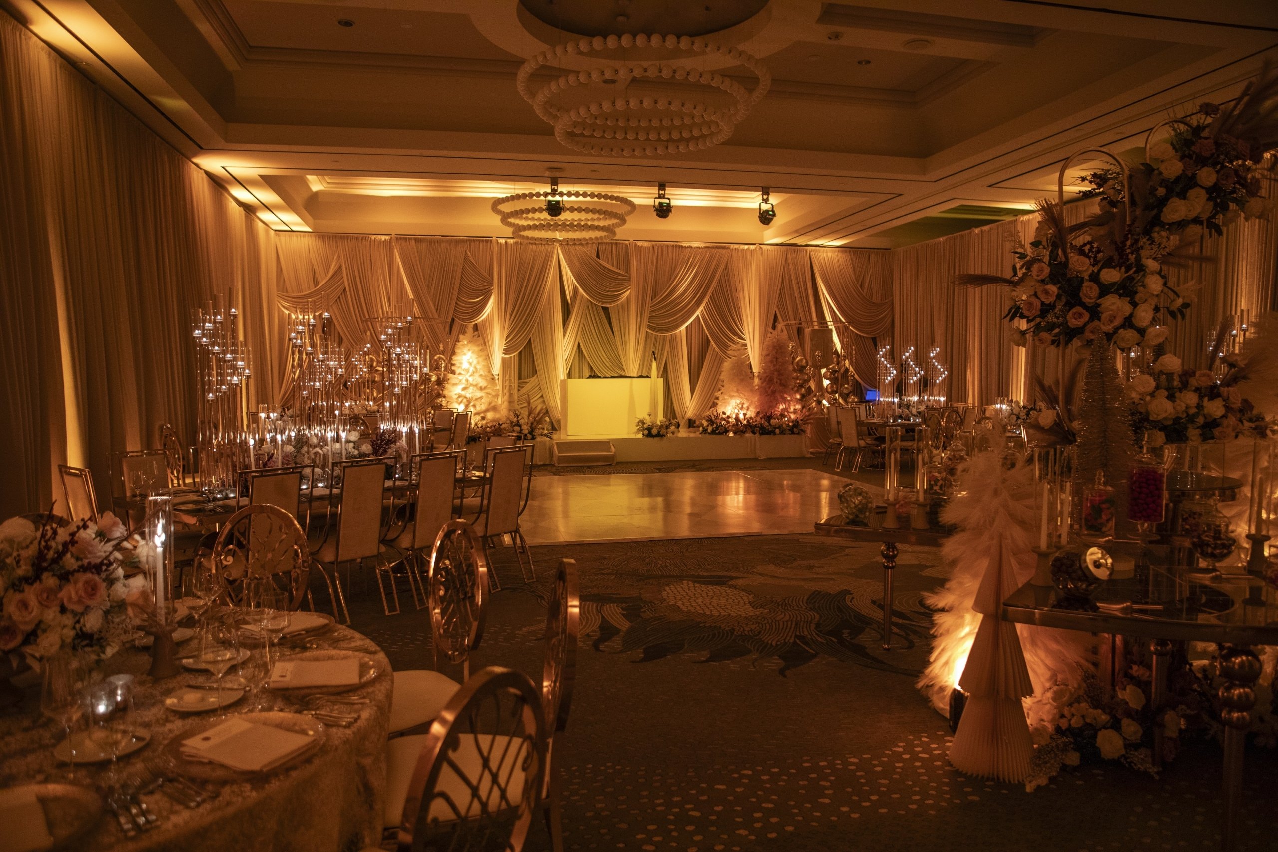 event space decorated