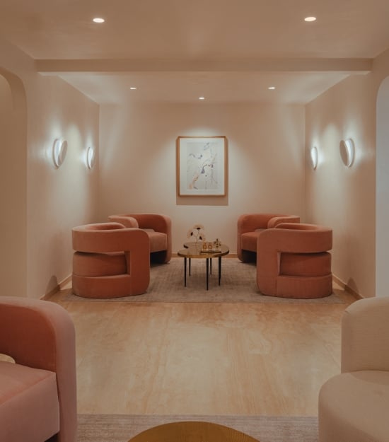 Relaxing Lounge in Guerlain Wellness Spa