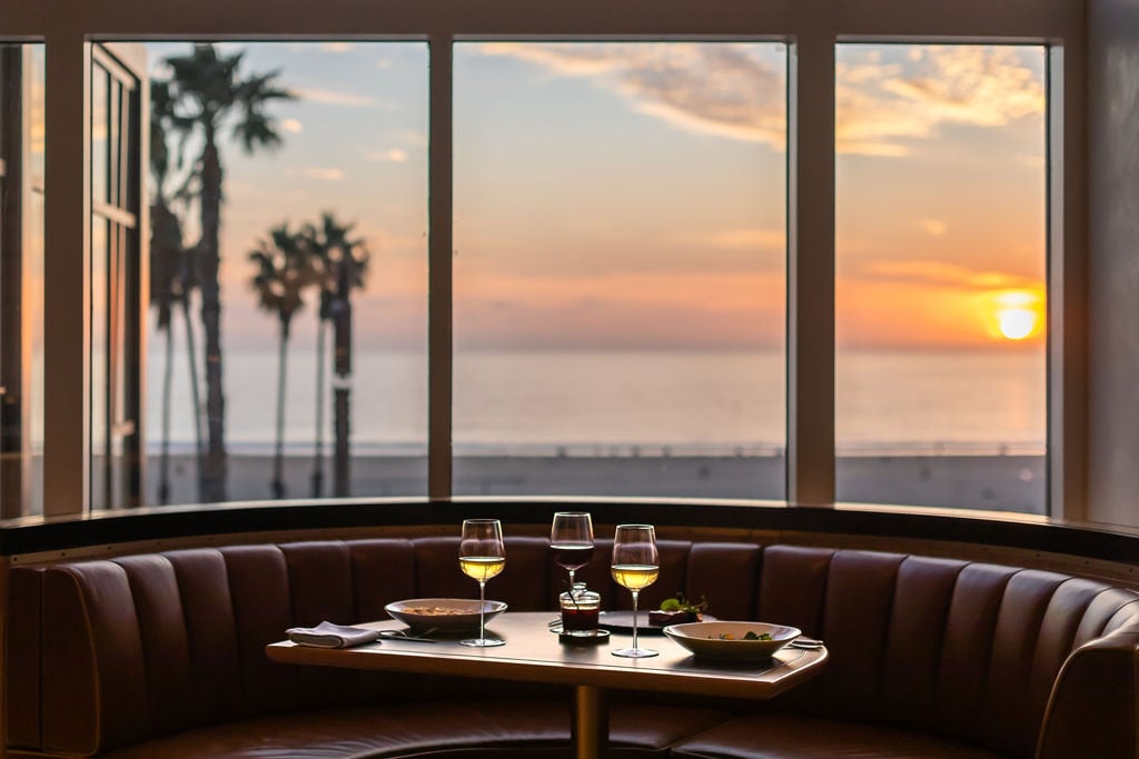 Sunset drinks and dinner at Orla by Michael Mina